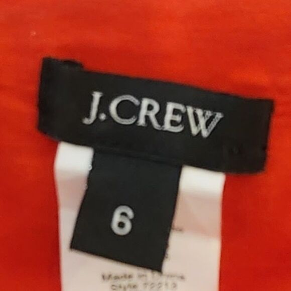 J. Crew Strapless Pink & Orchid Short Dress Size 6 - Picture 5 of 5